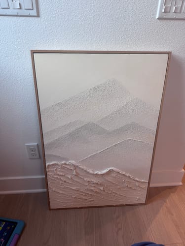 Customer review photo for Wabi-Sabi Wall Art #TX130