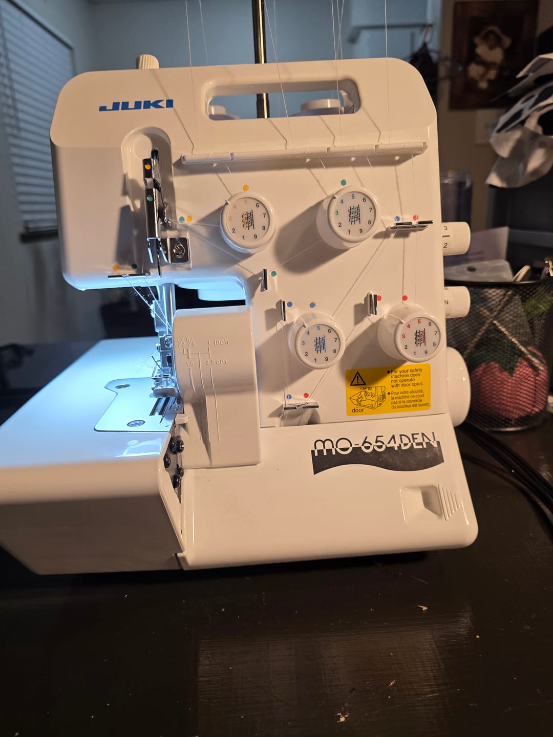 Customer photo review of Juki MO-654DE Serger