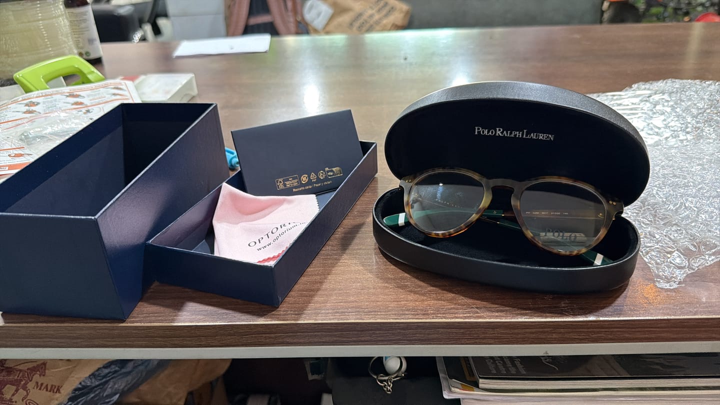 Customer photo review of Ralph Lauren Polo Frame PH 2268 5017