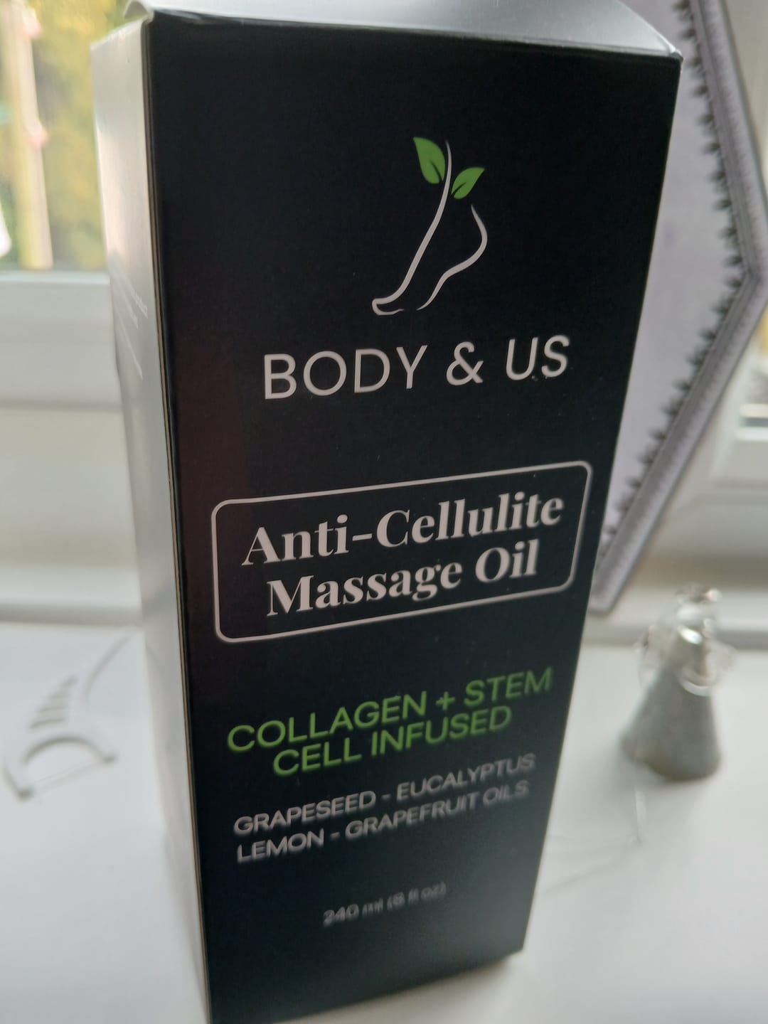 Customer photo review of Body & Us Anti-Cellulite Massage Oil
