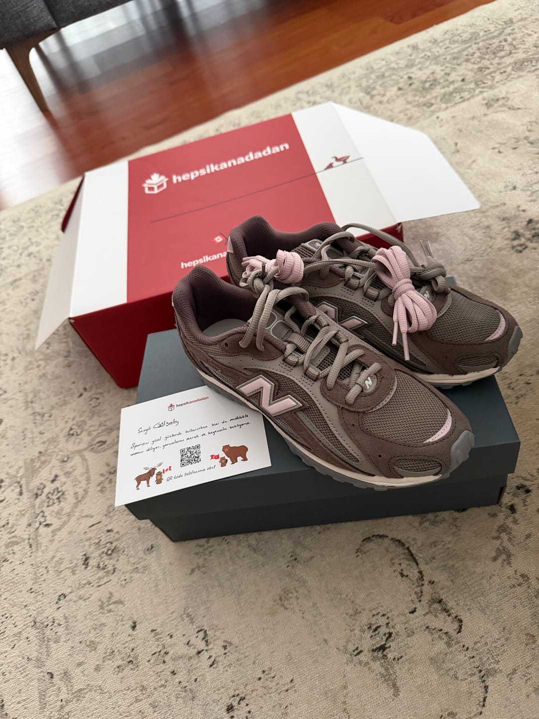 Customer photo review of New Balance 204L Cortado with Pink Stone U204L273