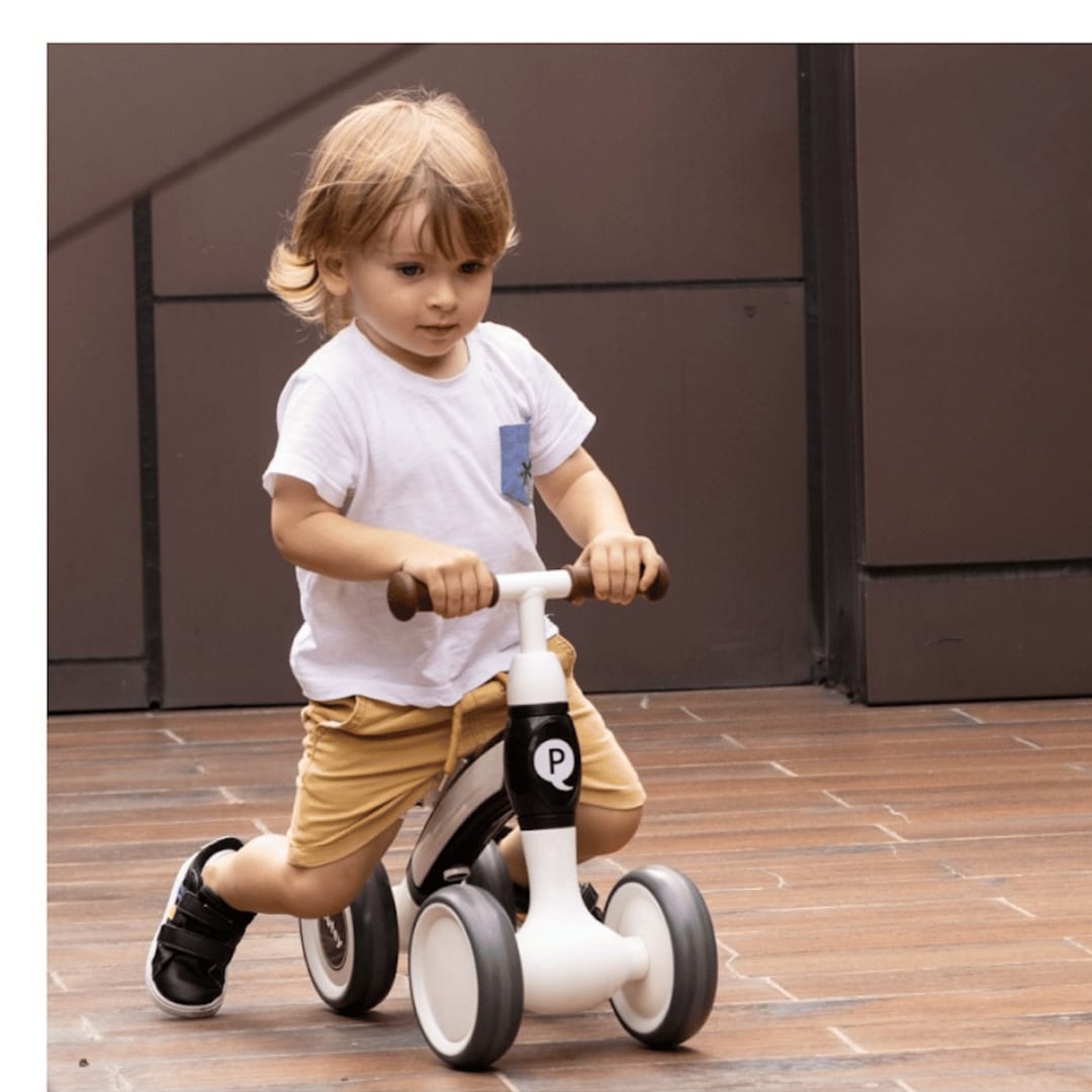 Customer photo review of Cutey Baby Walker Balance Bike | Beige 12M+