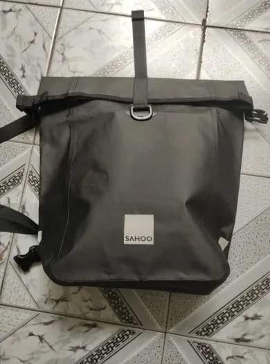 Customer photo review of 10L Wasserdichte Fahrrad-Gepäckträgertasche & Packtasche
