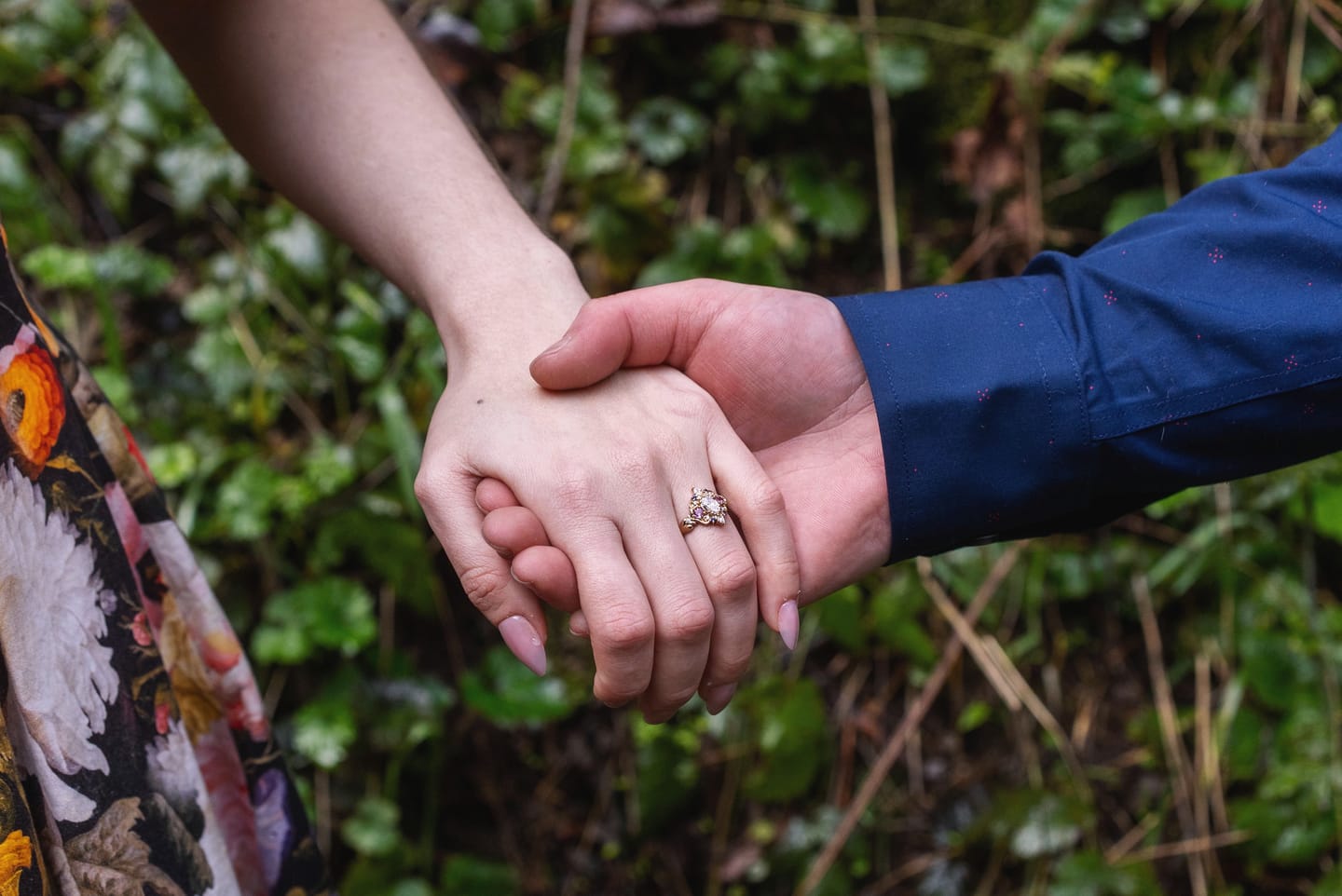Customer photo review of Edition II of Fire Child: Puffy Heart Ring