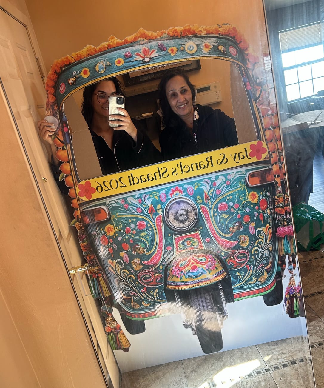 Customer photo review of Personalized Cardboard Cutouts | Custom Life Size Cutout