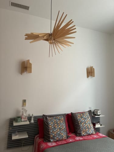 Customer photo review of Opale teinté Chêne | Applique
