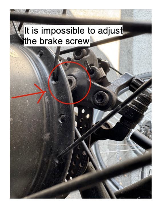 Customer photo review of GOGOBEST Bicycle Brake Pad