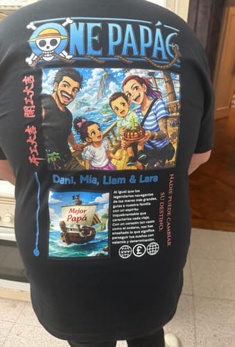 Customer photo review of One Papá - personalizable