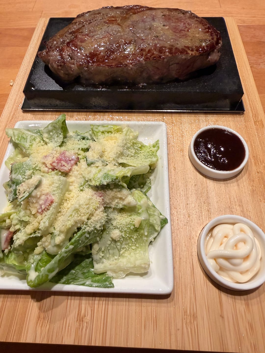 Customer photo review of The Steak, Sides, & Sauces Set