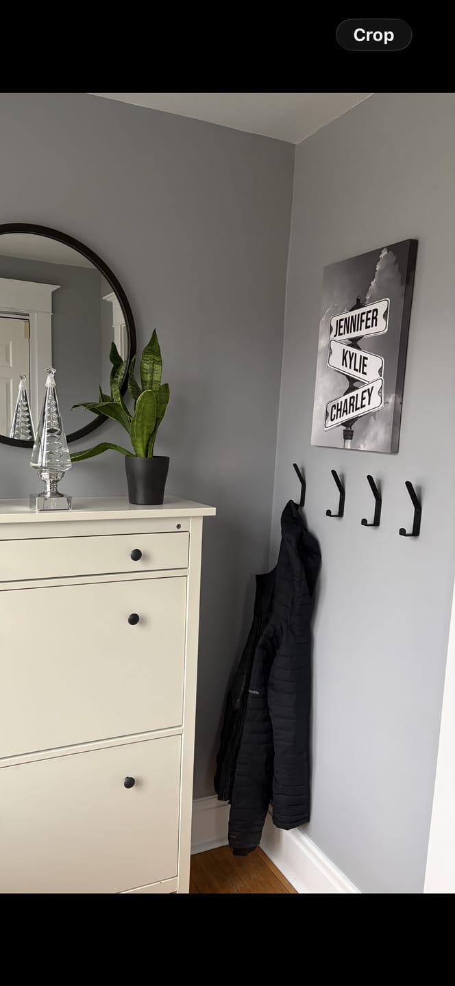 Customer photo review of NAMES ONLY STREET SIGN ⚡Black Friday SALE⚡