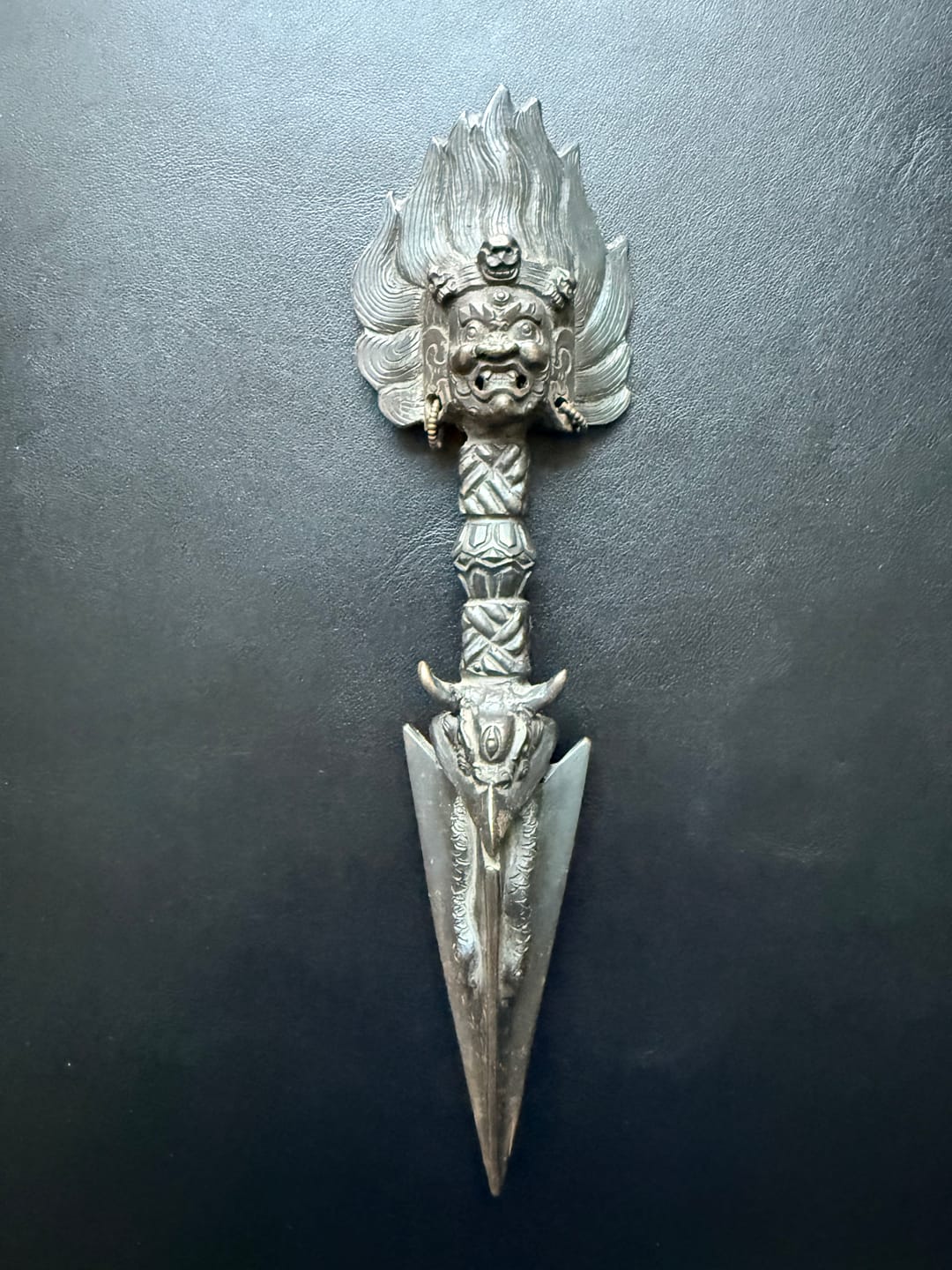 Customer photo review of Handcrafted Buddhist Dragger | Rituals & Protection