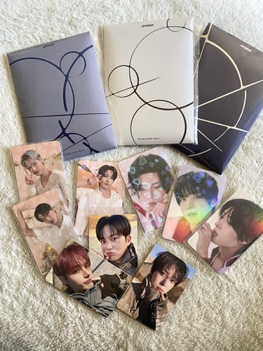 Customer photo review of ATEEZ - 13TH MINI ALBUM [GOLDEN HOUR Part.4] PHOTOCARD ALBUM VER. (Online Benefit)