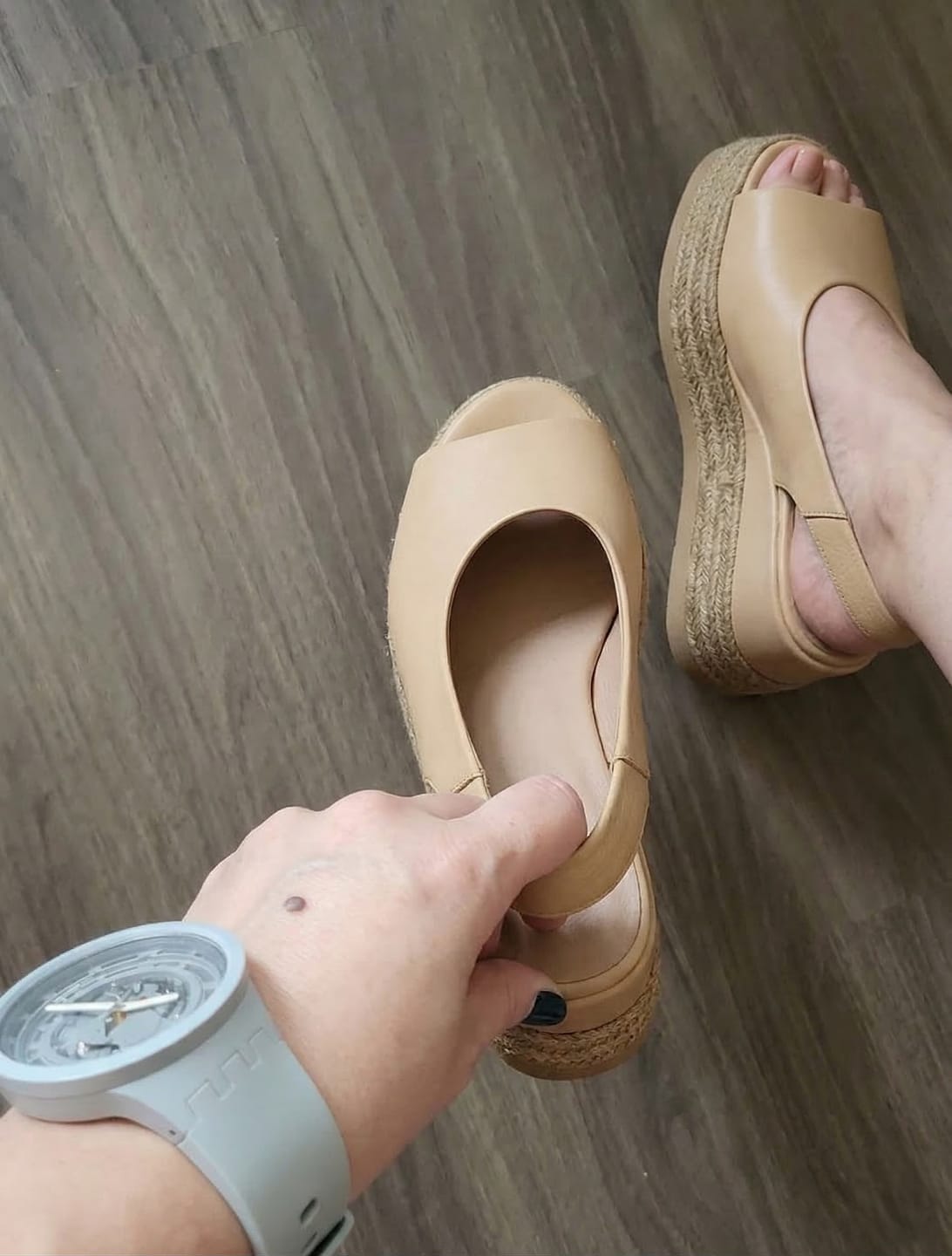 Customer photo review of Agnesa Beige