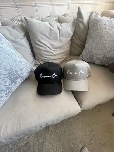 Customer photo review of Live Co. Tiffany Signature Series A-Frame Snapback