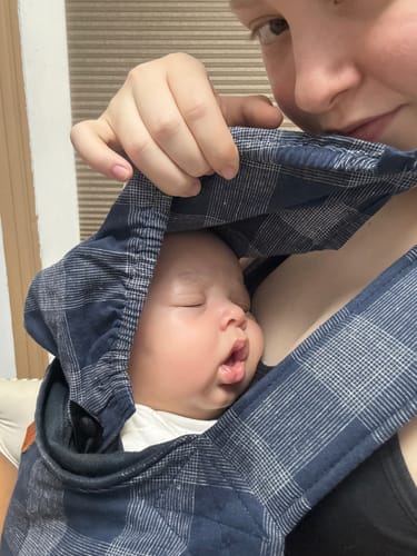 Customer photo review of Happy Baby Original Baby Carrier