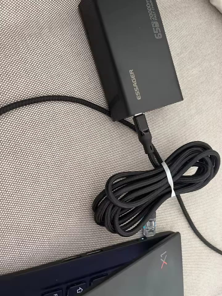 Customer photo review of 65W Fast Charging 20000mAh Portable Power Bank