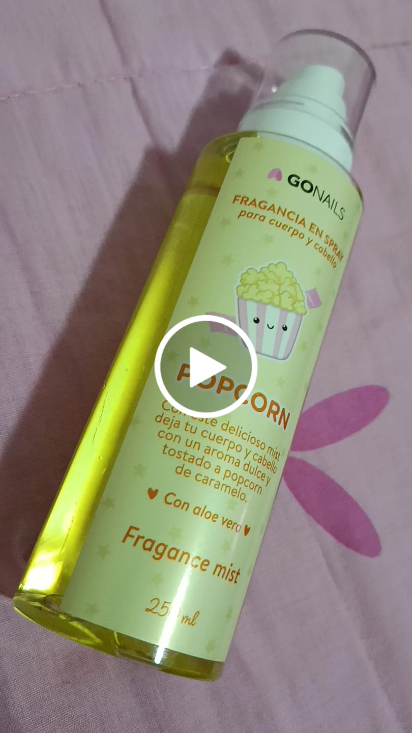 Customer video review of Fragancia Corporal - Popcorn
