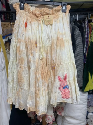 Customer photo review of White Embroidered Floral Cotton Eyelet