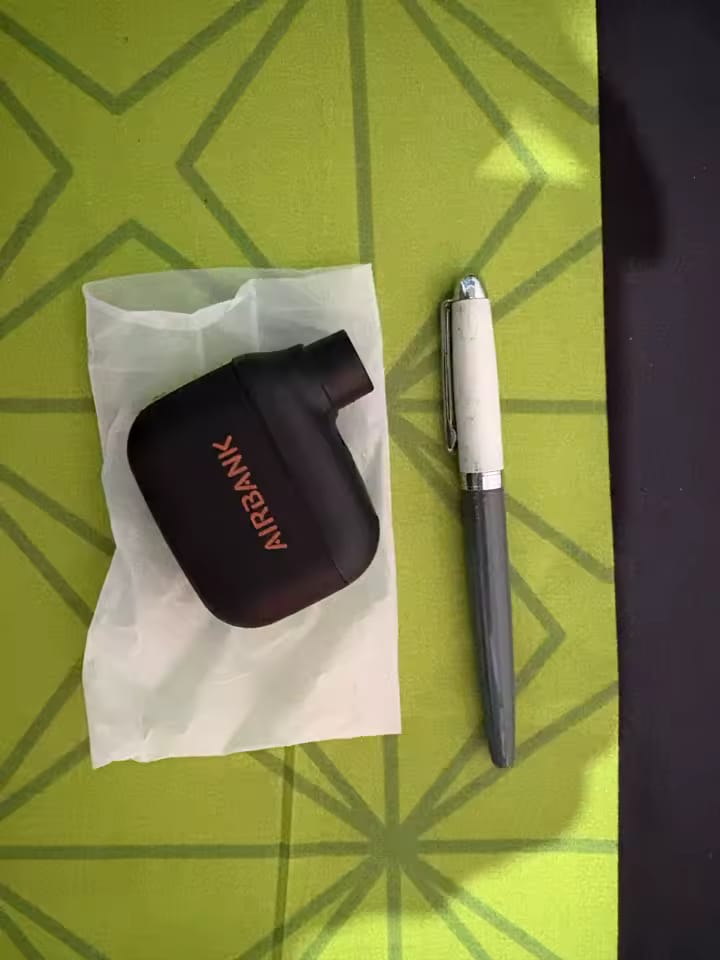 Customer photo review of Mini Tragbare Wiederaufladbare Fahrradpumpe – 6,9 bar