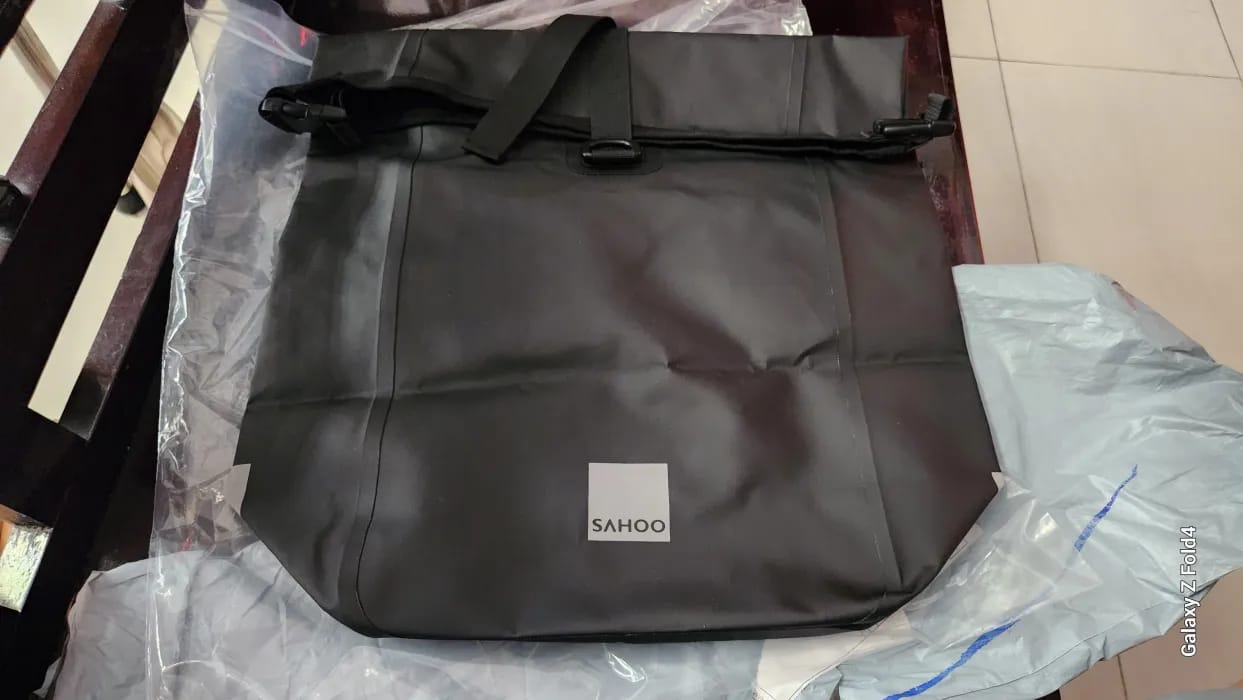 Customer photo review of 10L Wasserdichte Fahrrad-Gepäckträgertasche & Packtasche