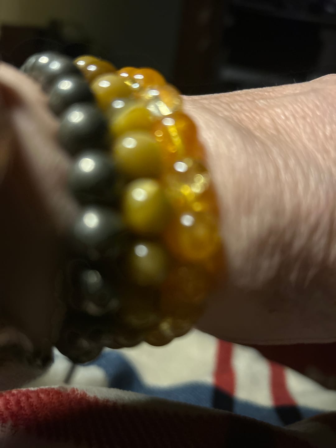 Customer photo review of Pyrite Bracelet