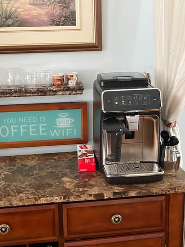 Customer photo review of Philips - Series 3300 LatteGo (SilentBrew) EP3347/90