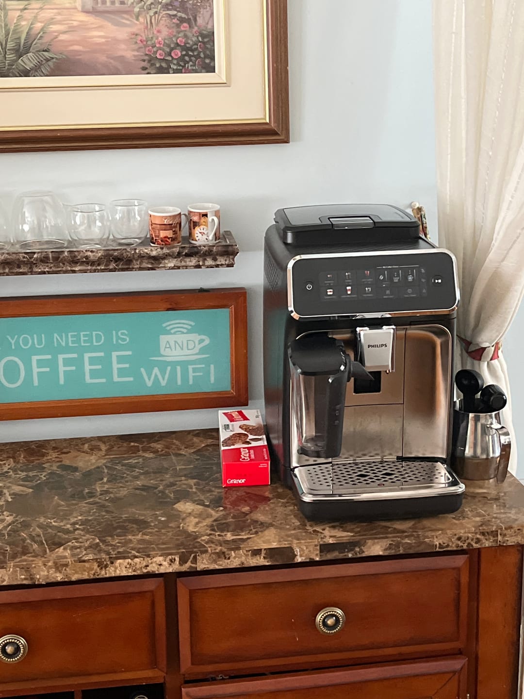 Customer photo review of Philips - Series 3300 LatteGo (SilentBrew) EP3347/90
