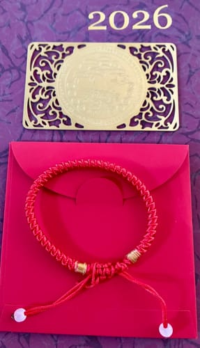 Customer photo review of Prestige Mantra Card – Gambler's Wealth