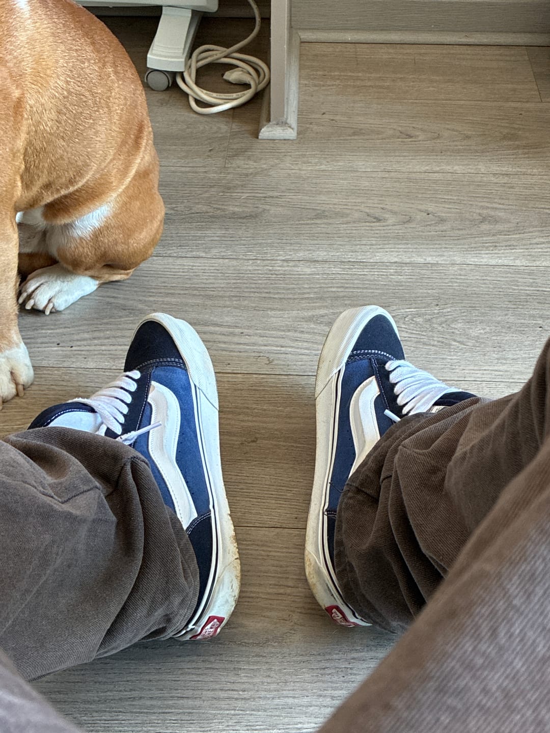 Customer photo review of Zapatilla Vans Knu Skool Unisex Azul