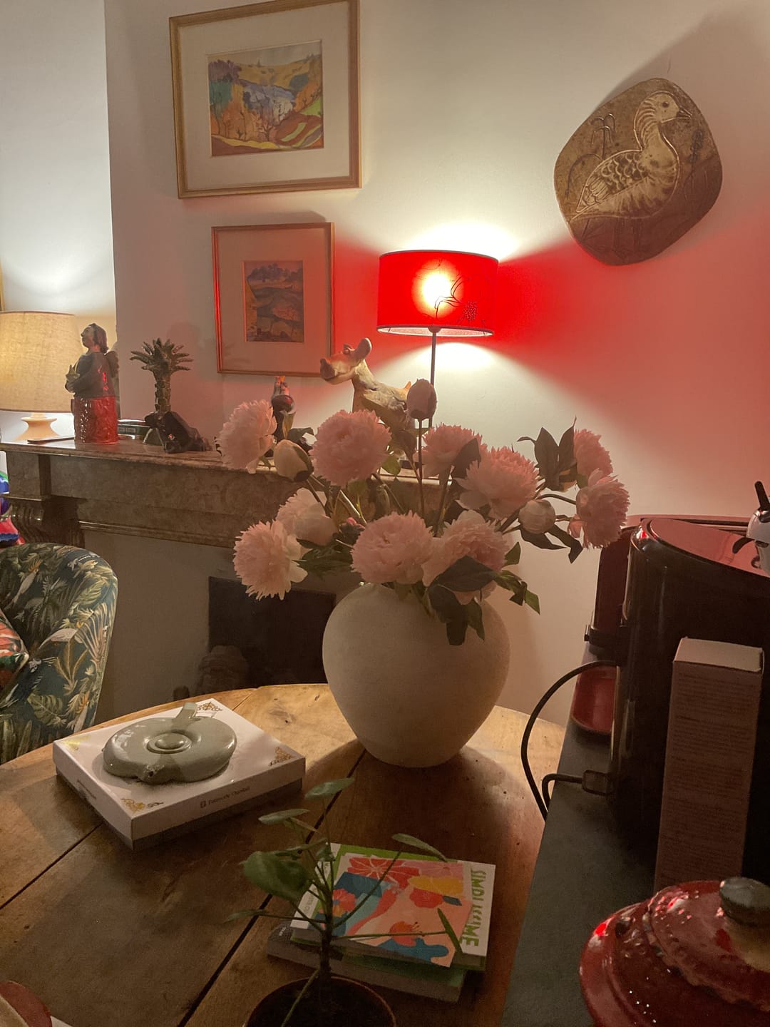 Customer photo review of Pivoines - Rose (6 tiges / 18 têtes de fleurs)