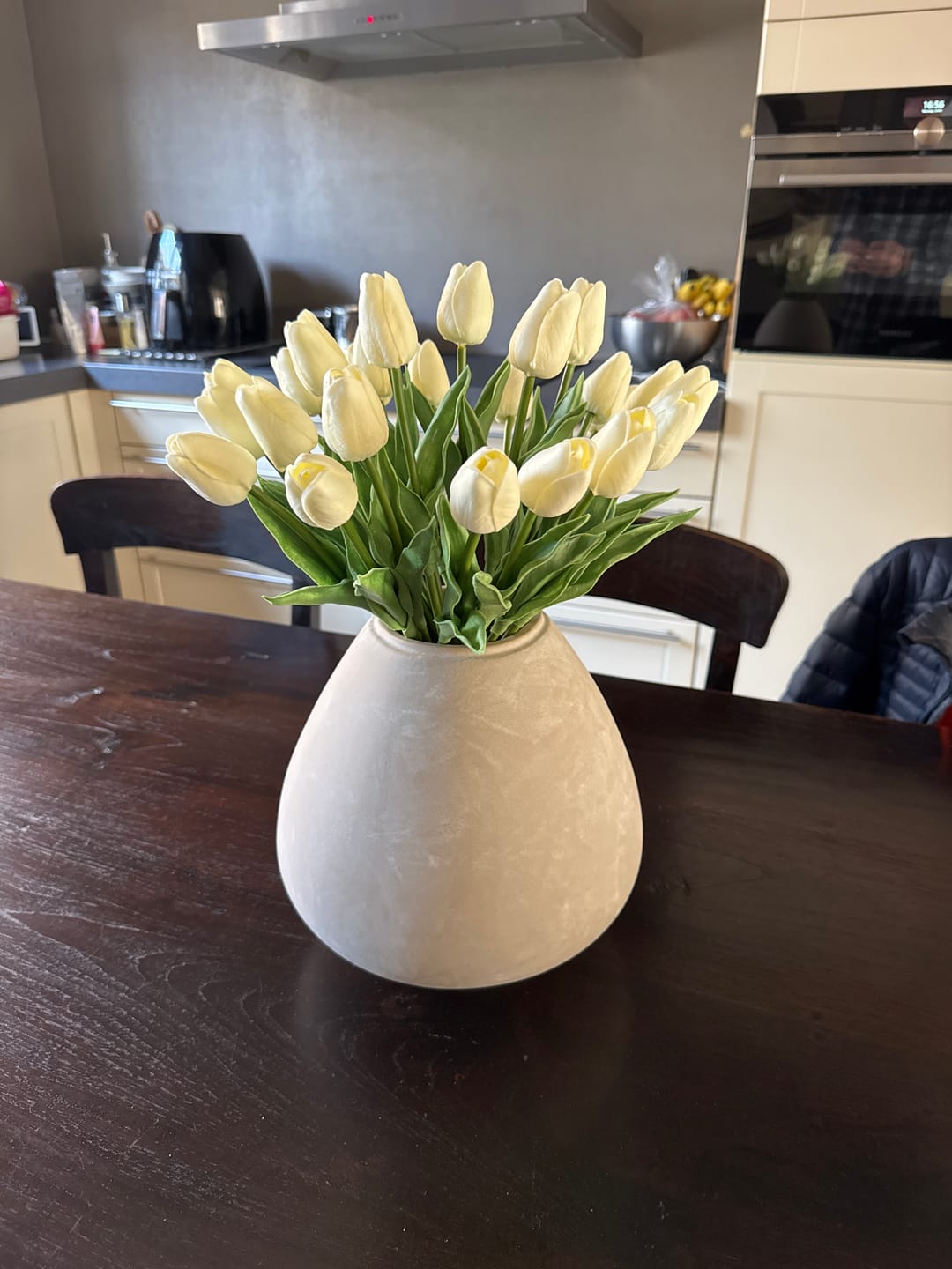 Customer photo review of Tulpen Boeket - Wit (25 stengels)