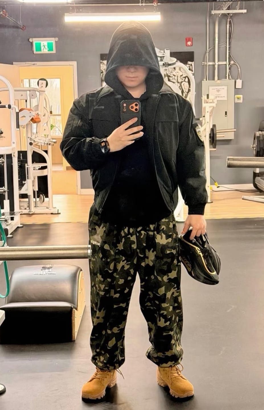 Customer photo review of 2155 - Camo Pump Cover Joggers