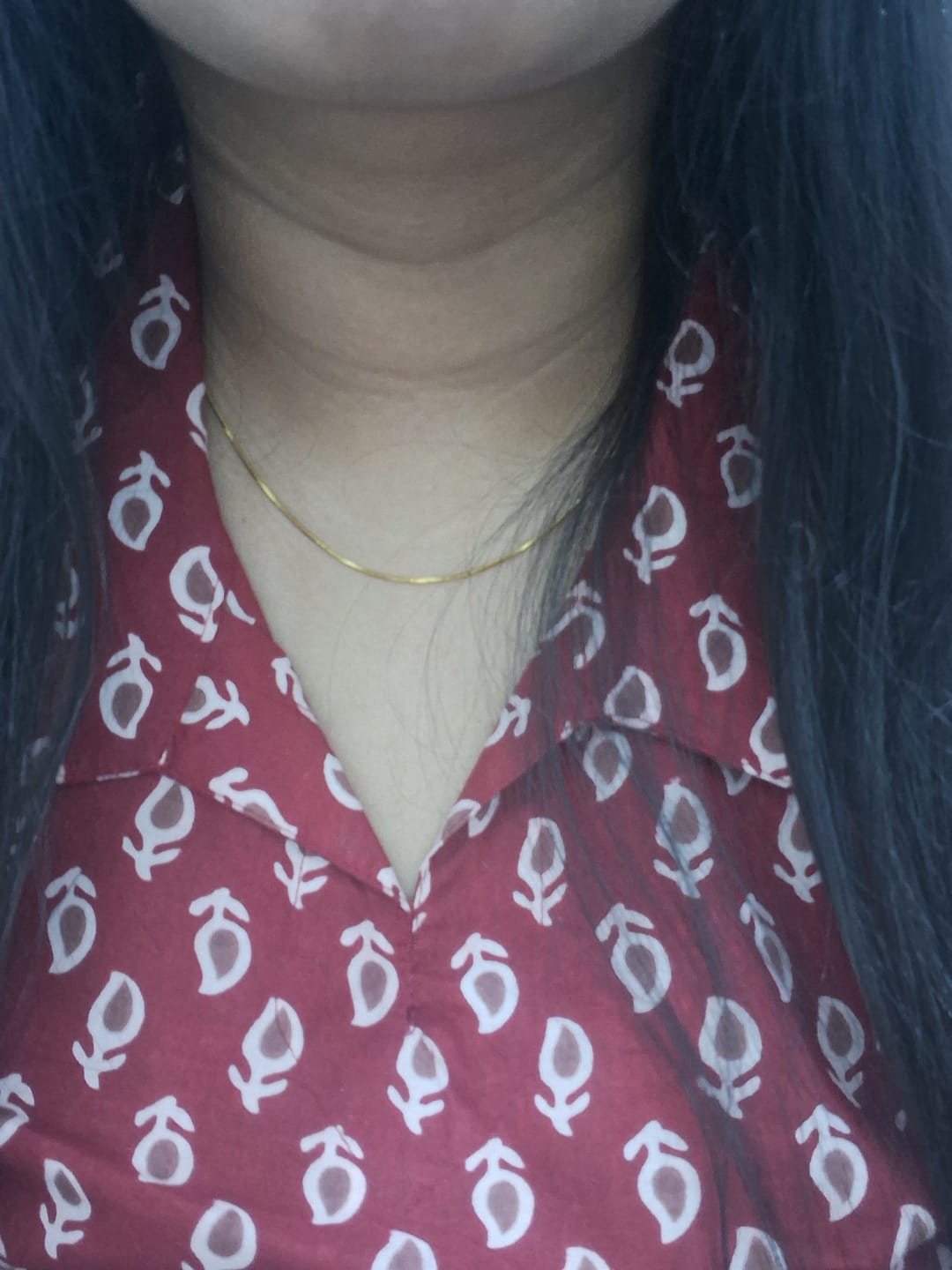 Customer photo review of Double Chain Delight Necklace