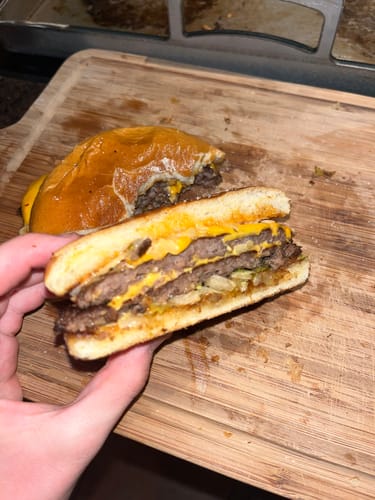 Customer photo review of CRUST - Master The Perfect Burger Crust MasterClass Course eBook