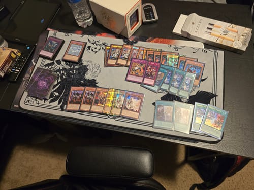 Customer photo review of BRANDED SACRIFICE  2-Player Cloth Playmat
