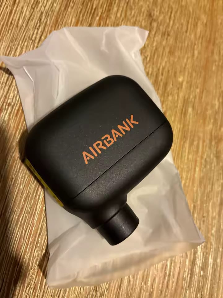 Customer photo review of Mini Tragbare Wiederaufladbare Fahrradpumpe – 6,9 bar
