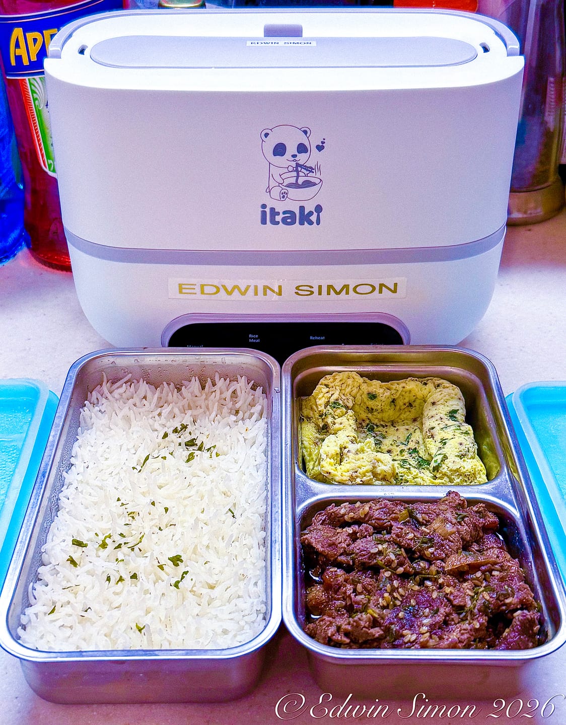 Customer photo review of *NEW* Magic Itaki® Smart Bento JUMBO 2.0