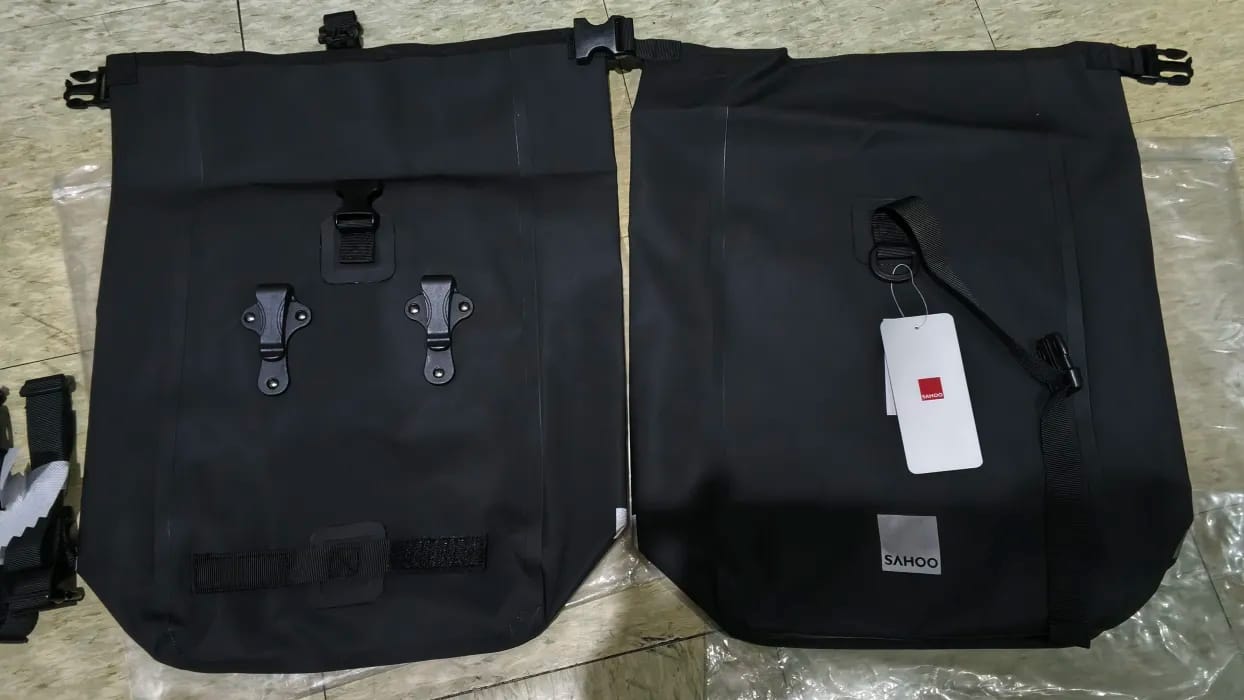 Customer photo review of 10L Wasserdichte Fahrrad-Gepäckträgertasche & Packtasche