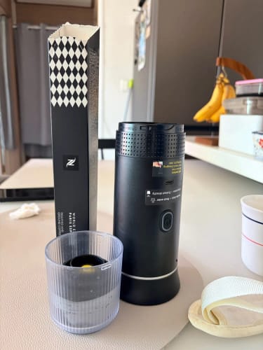 Customer photo review of The LiteTrek BrewPress — Because Great Adventures Start With Great Coffee