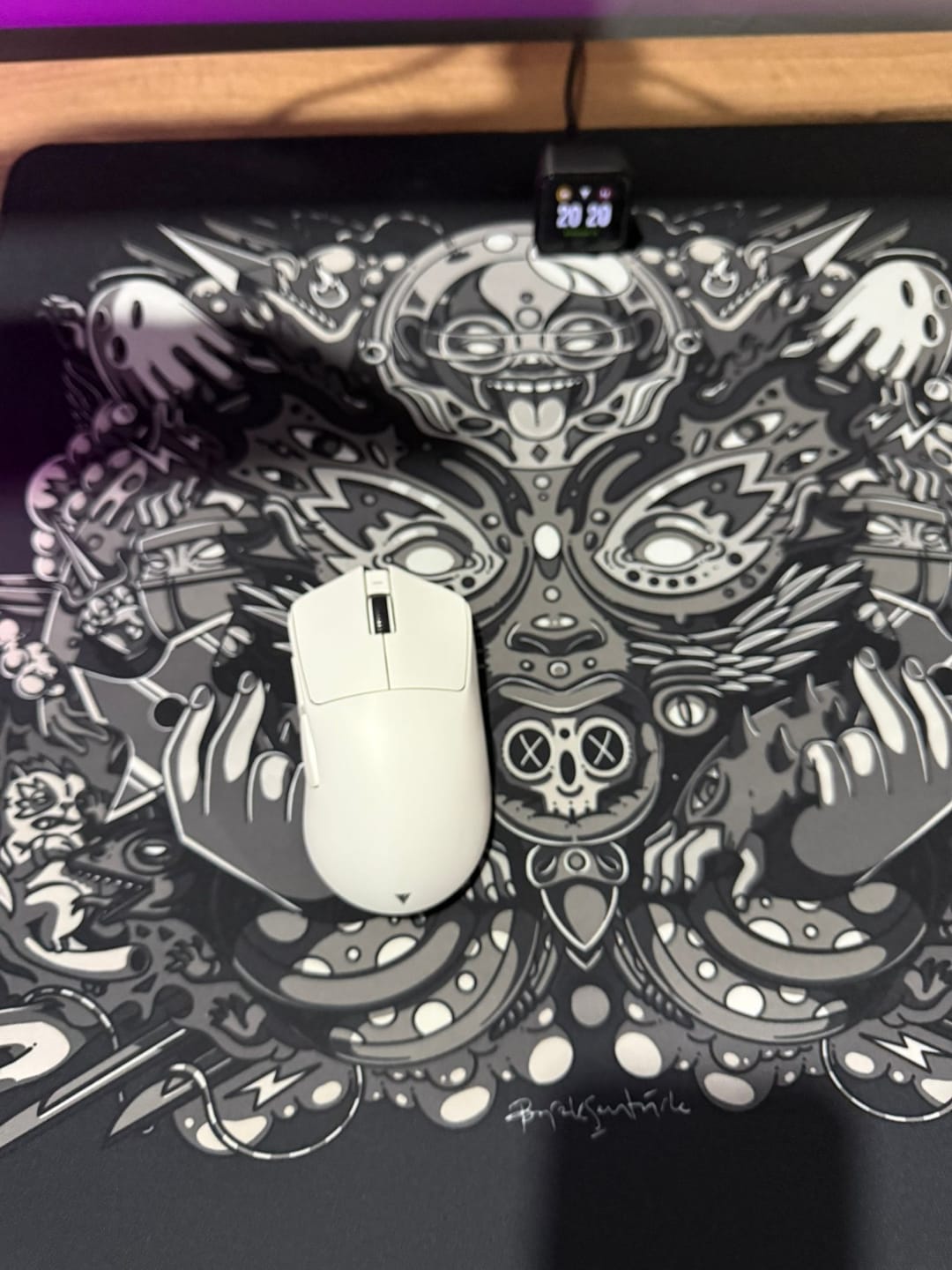 Customer photo review of Wraith Spirit of Aim Pro Mousepad