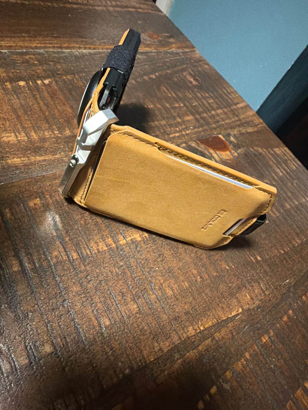 Customer photo review of M4 MAVERICK™ BIFOLD RAIL WALLET