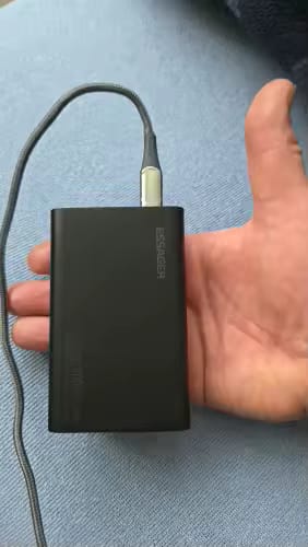 Customer photo review of 65W Schnelllade-Powerbank mit 20.000 mAh