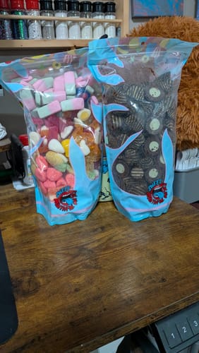 Customer photo review of 1kg Mix Your Own Pick n Mix Bag