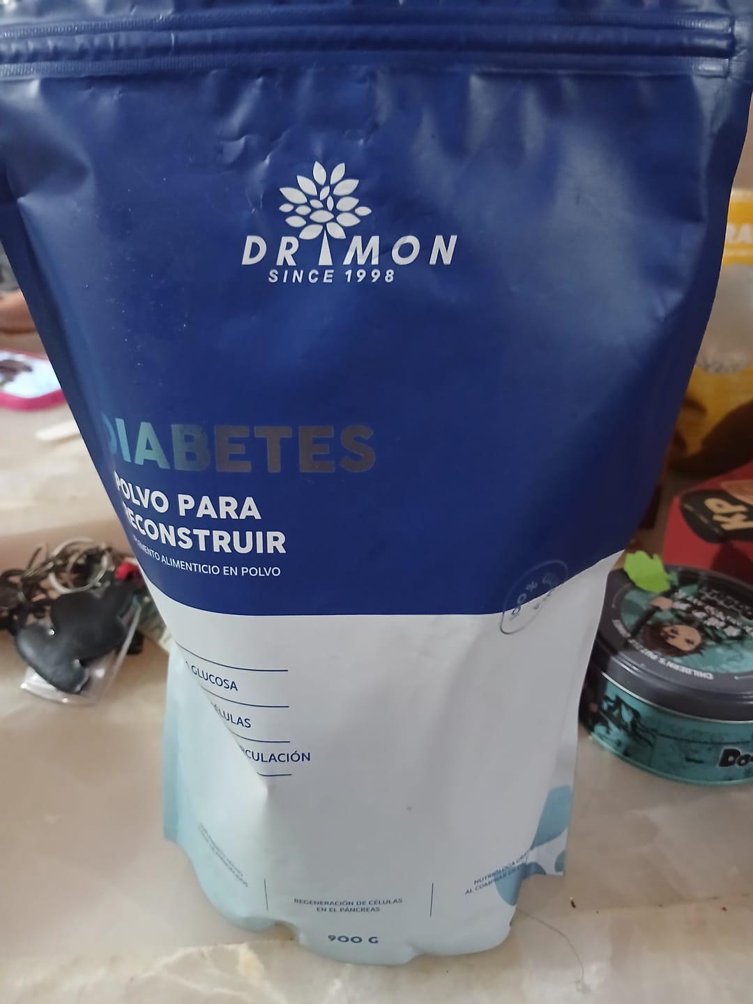 Customer photo review of PAQUETE CONTROL DIABETES 3 MESES - DR.MON