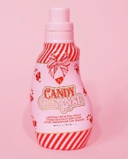 Customer photo review of P.Louise Candy Cane Cleanse Body Wash