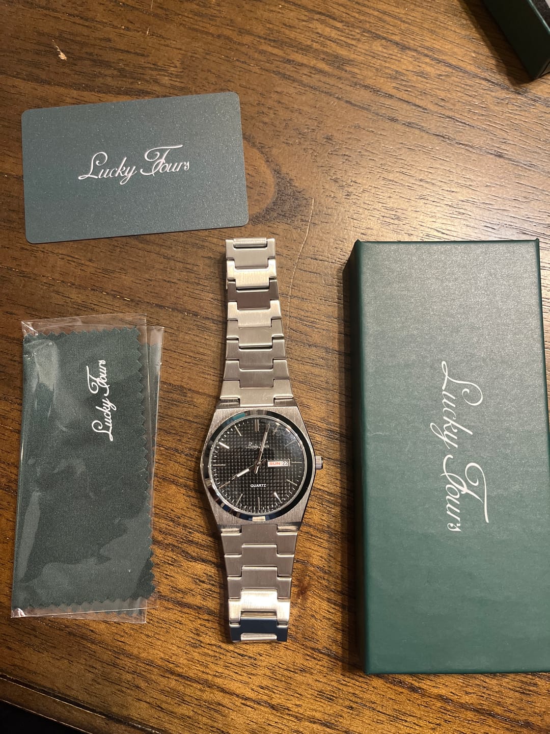 Customer photo review of Lucky Fours® Jaxon