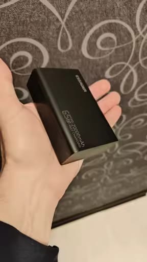 Customer photo review of 65W Fast Charging 20000mAh Portable Power Bank
