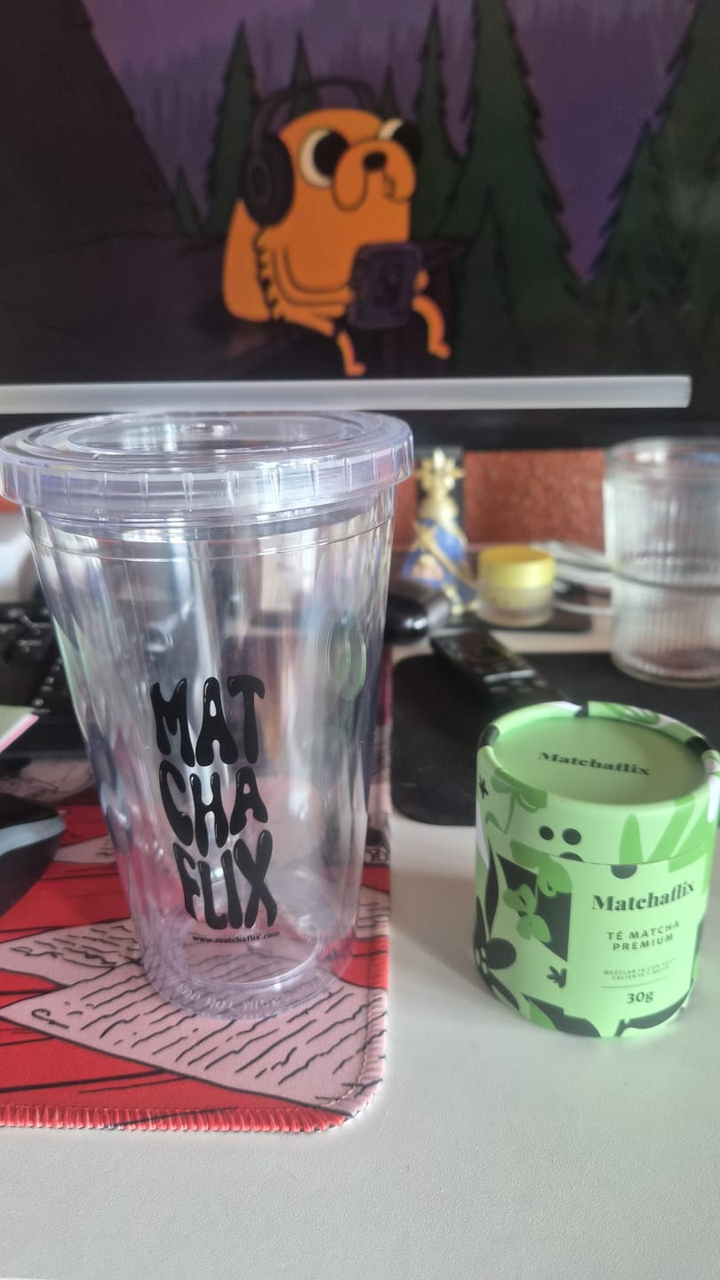 Customer photo review of Vaso Oficial de Matchaflix