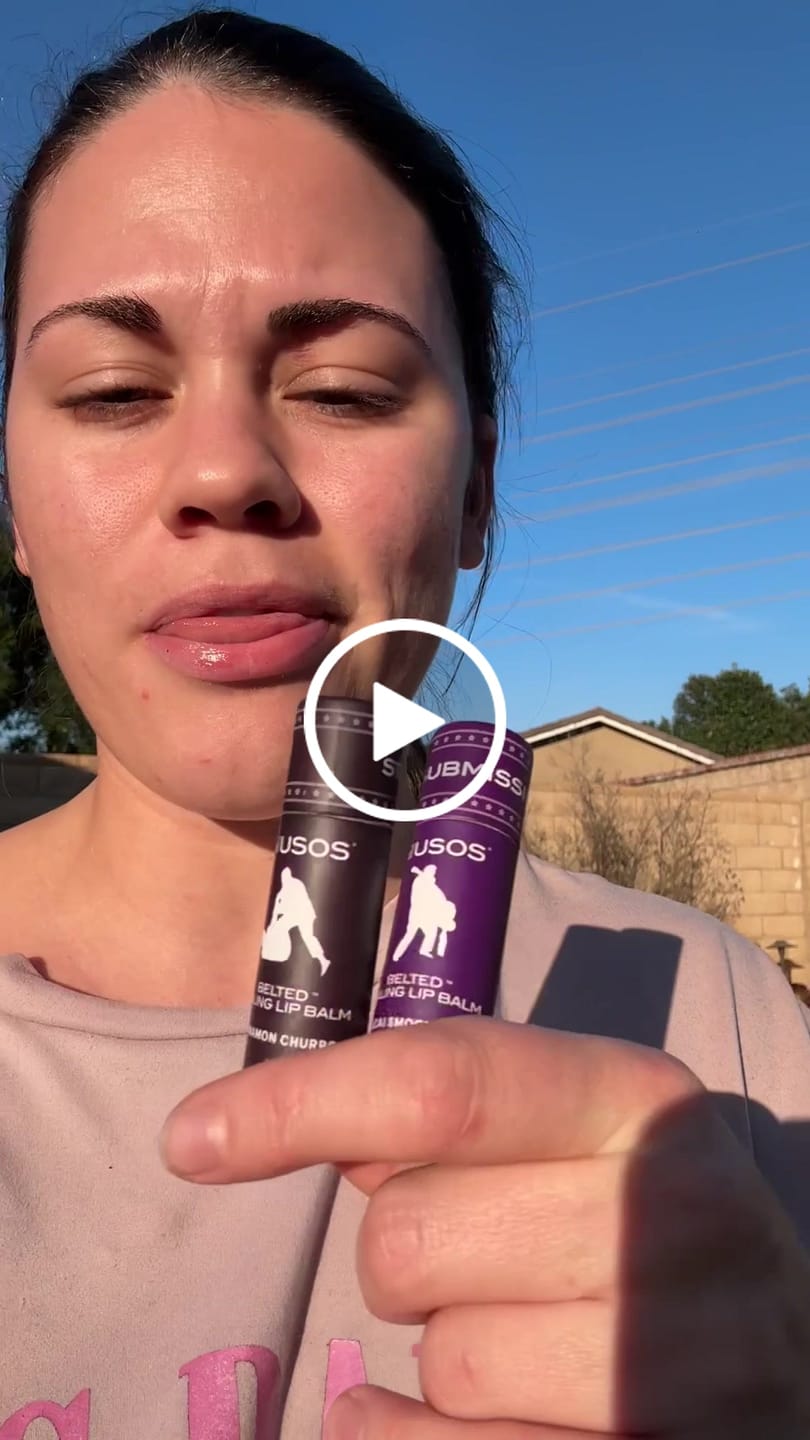 Customer video review of Belted Lip Balms