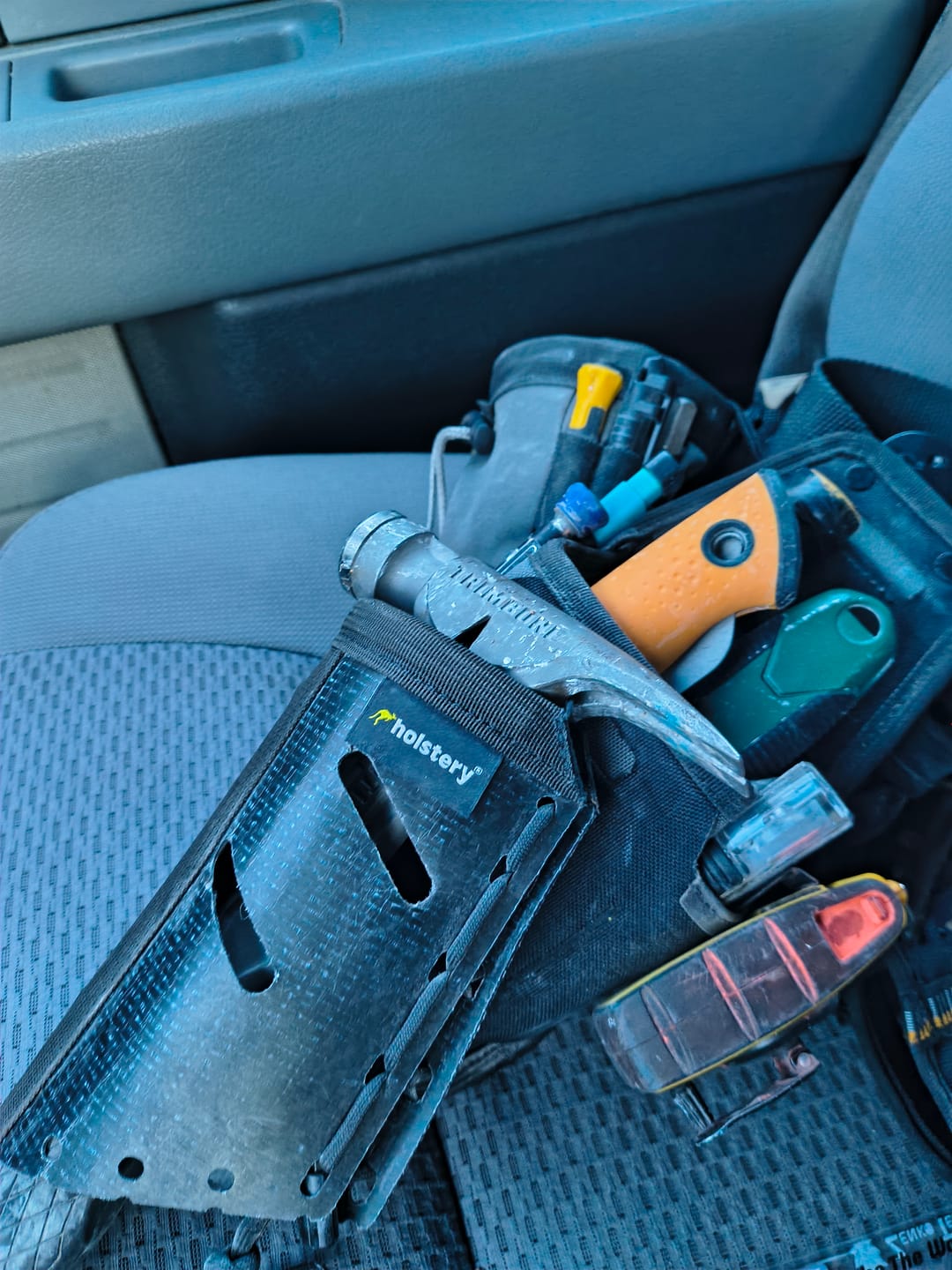Customer photo review of ModPouch | Clip-On Modular Tool Pouch